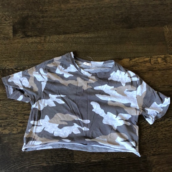 Camel pattern crop top - Picture 1 of 3